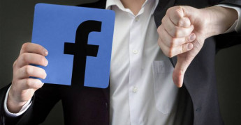 Facebook thumbs down