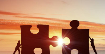 Cooperation, jigsaw pieces
