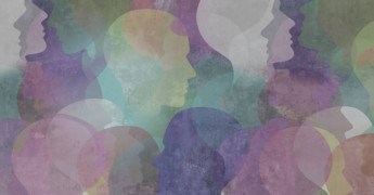 People image abstract