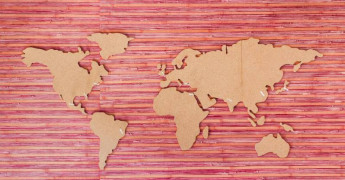 Data Transfer, World map