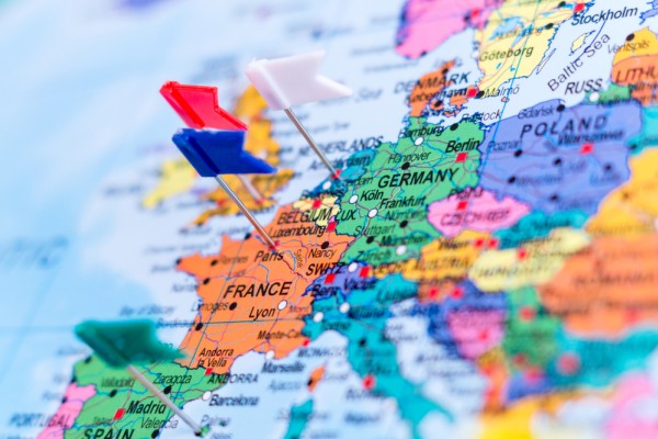 Europe map, one-stop-shop