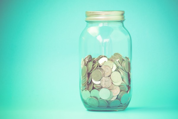 Savings, money jar, piggy bank